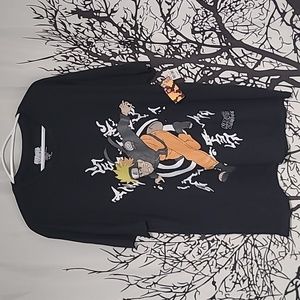 Naruto Shippuden Black Short Sleeve T-shirt